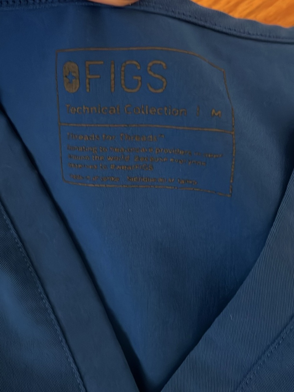 Figs Scrub Set blue medium - Picture 4 of 6